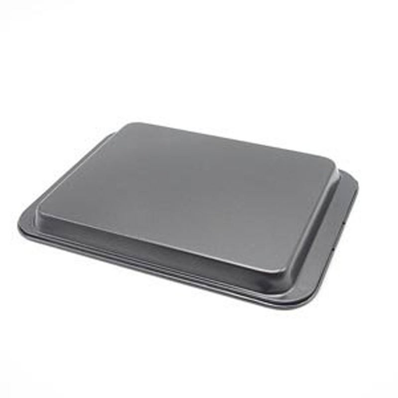 SS&CC Little Small Baking Sheets Nonstick Set of 2 (9.5inch X 7.1inch) - SS&CC 8 Inch Nonstick Baking Toaster Oven Tray Cookie Sheets  1 or 2 Person Household - Image 3